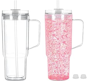 Custom 40 oz Acrylic Tumbler β Straw Included! π
