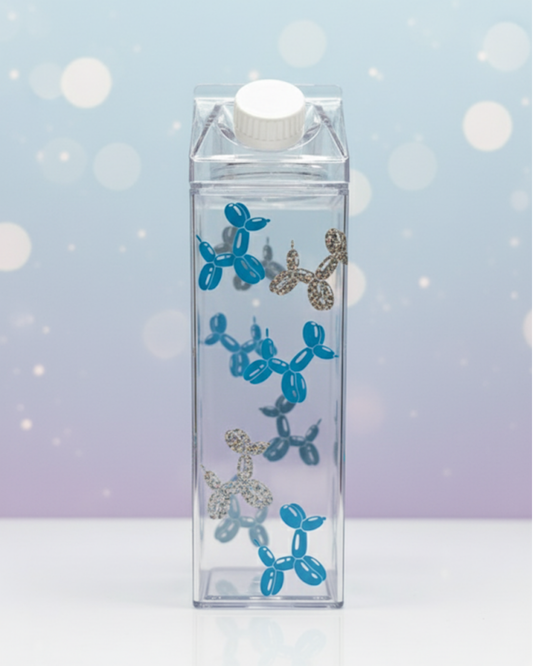 Balloon Dog Milk Carton Tumbler – Ready to Ship! ✨
