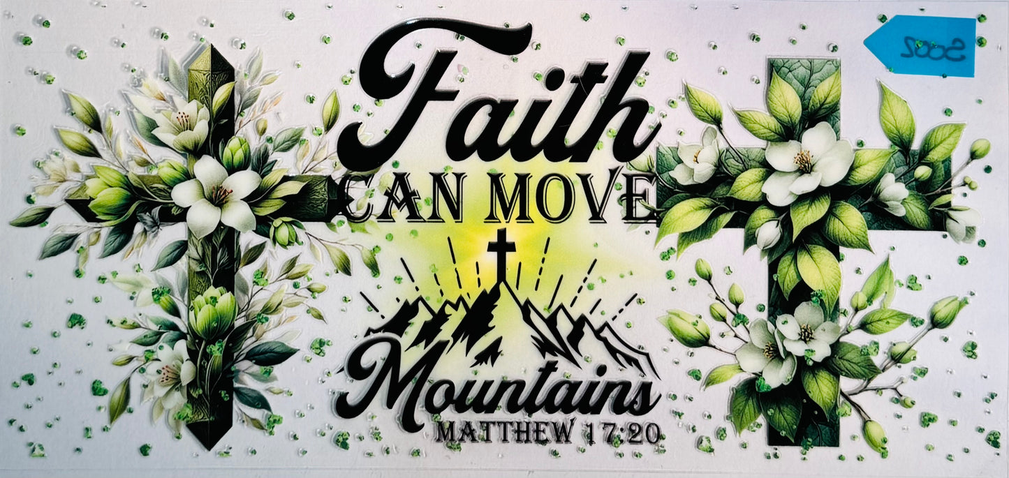 Religious Cup Wrap & Decal ✝️ Faith-Inspired