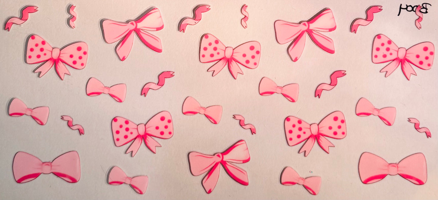 🎀 Bow Cup Wrap – Cute, Girly & Perfect