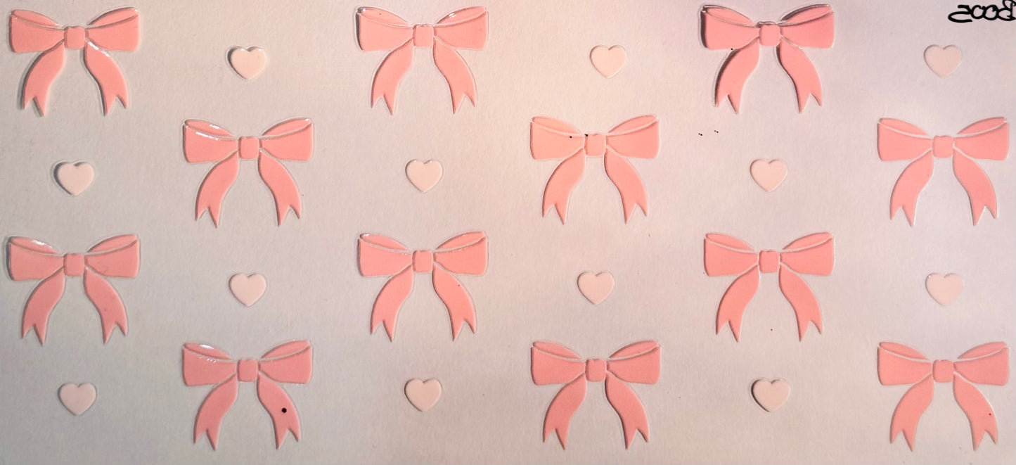 🎀 Bow Cup Wrap – Cute, Girly & Perfect
