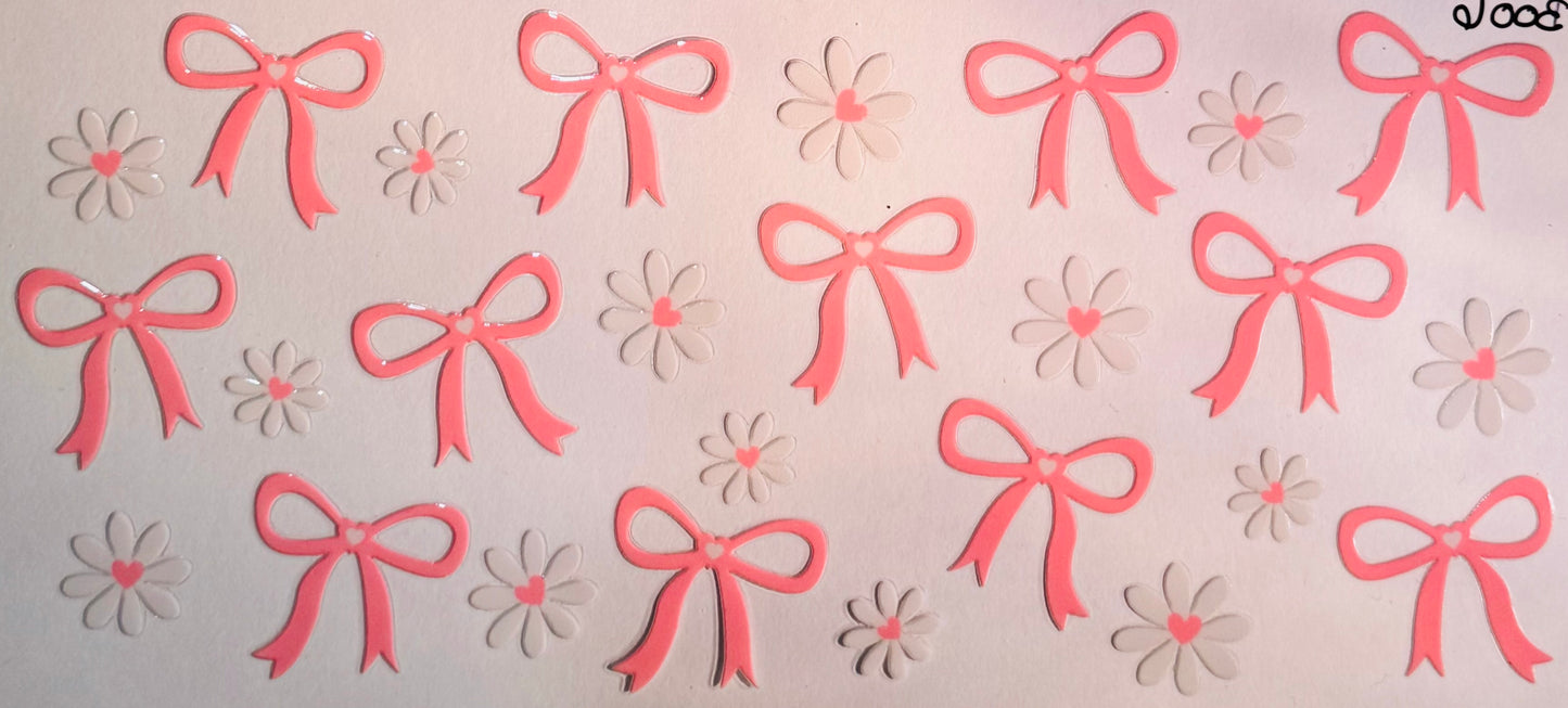 🎀 Bow Cup Wrap – Cute, Girly & Perfect
