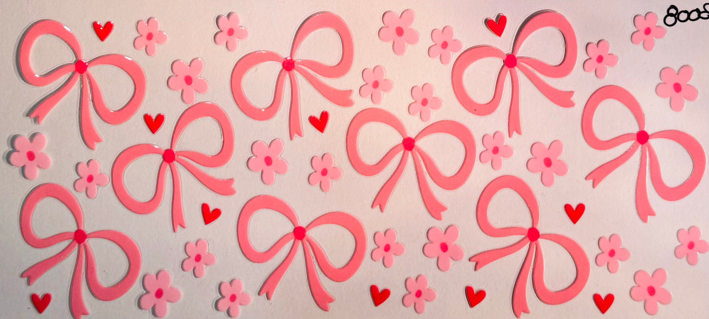 🎀 Bow Cup Wrap – Cute, Girly & Perfect