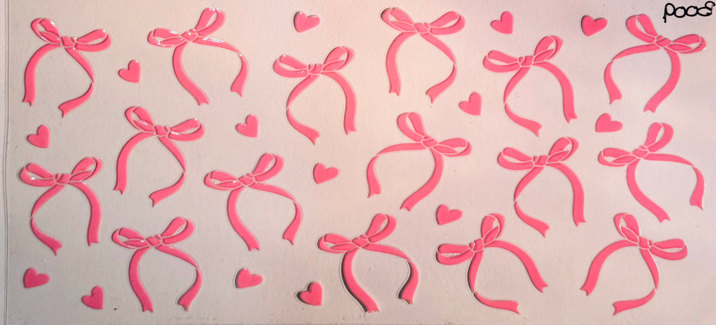🎀 Bow Cup Wrap – Cute, Girly & Perfect