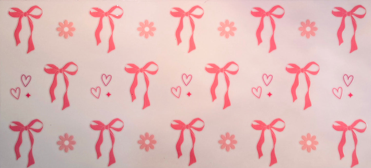 🎀 Bow Cup Wrap – Cute, Girly & Perfect