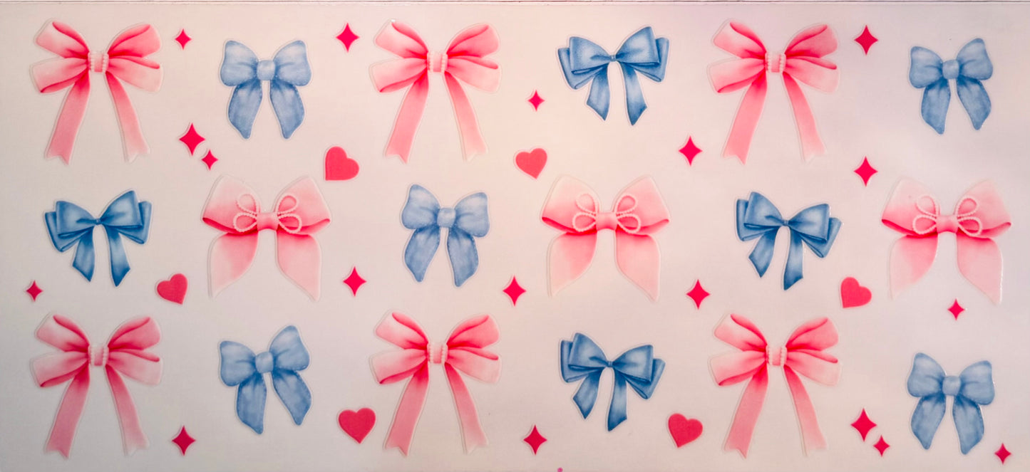 🎀 Bow Cup Wrap – Cute, Girly & Perfect