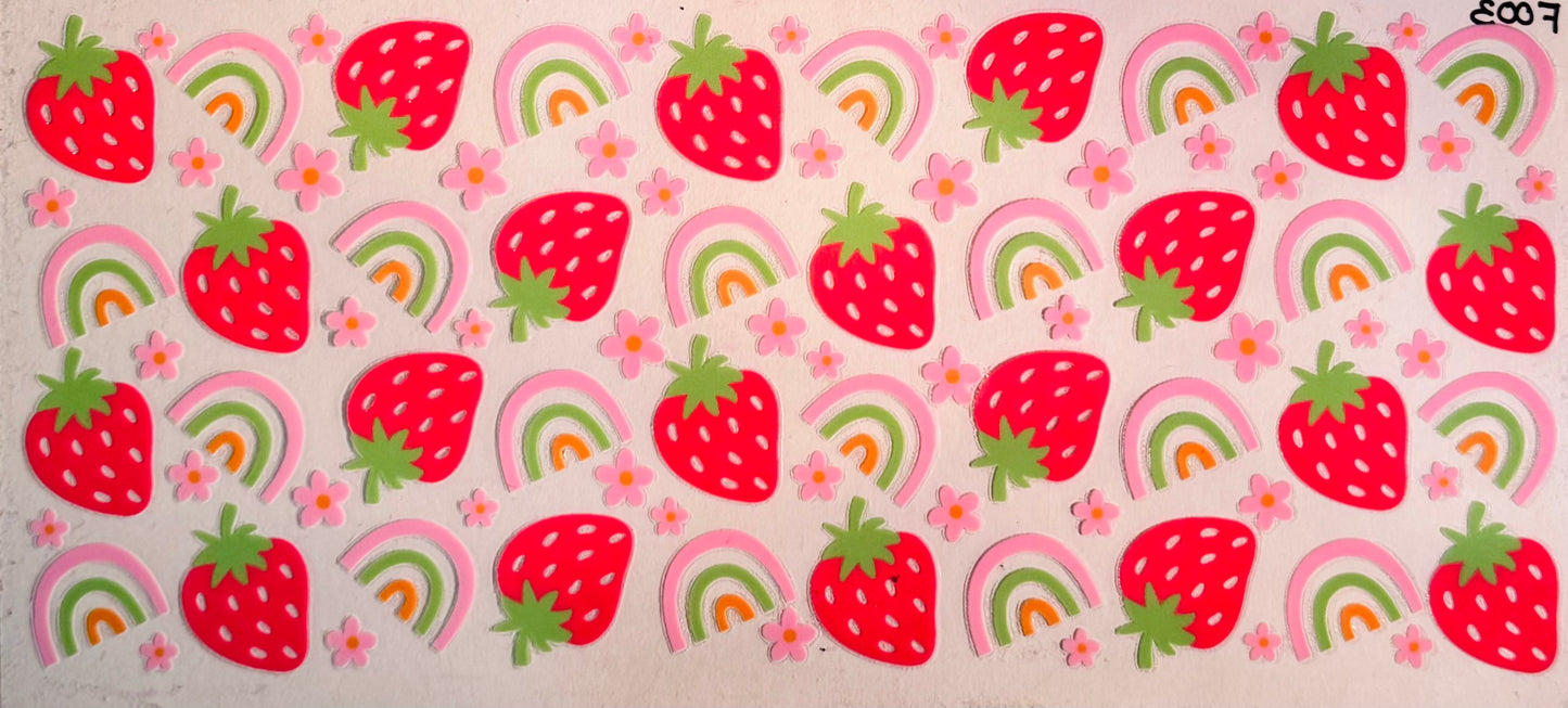 🍉 Fruit Cup Wrap – Fresh & Fun🍓