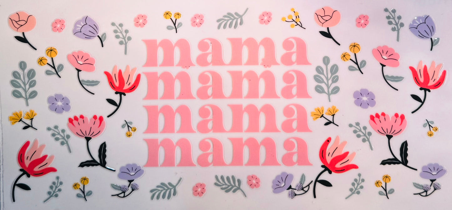 💗 Mama/Mom Cup Wrap – Cute & Stylish