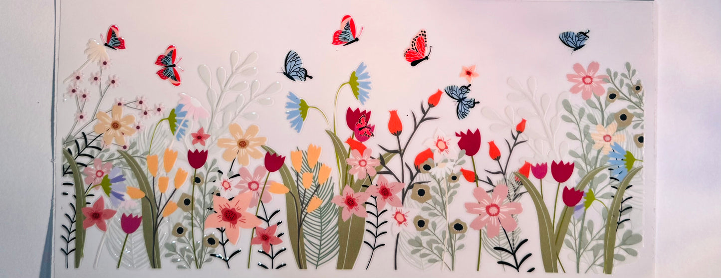 🌿 Garden Cup Wrap – Floral, Nature-Inspired & Perfect for Every Bloom Lover 🌸