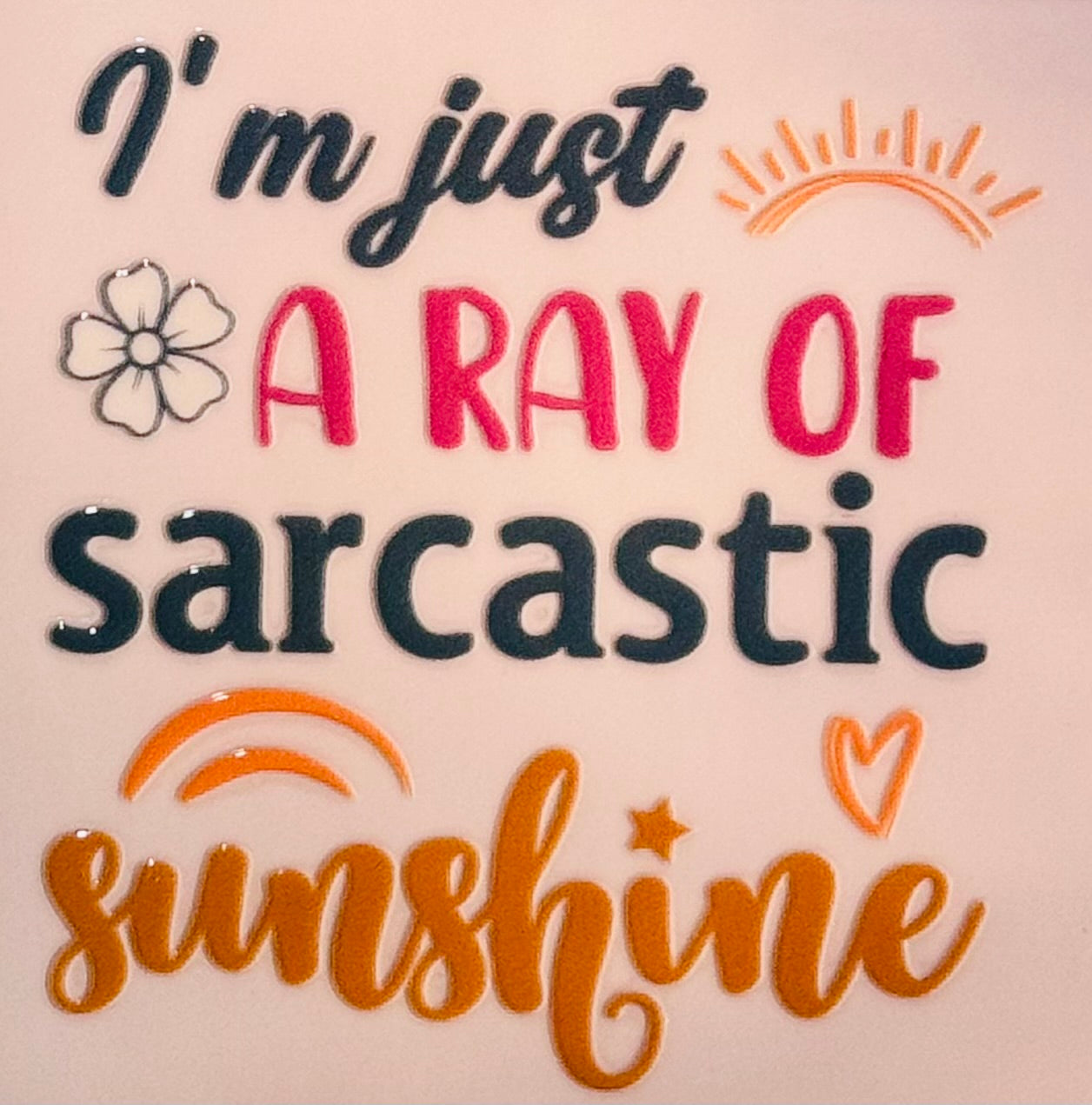 Sarcasm Cup Decal – For the Bold, the Funny & the Unbothered 😌💅