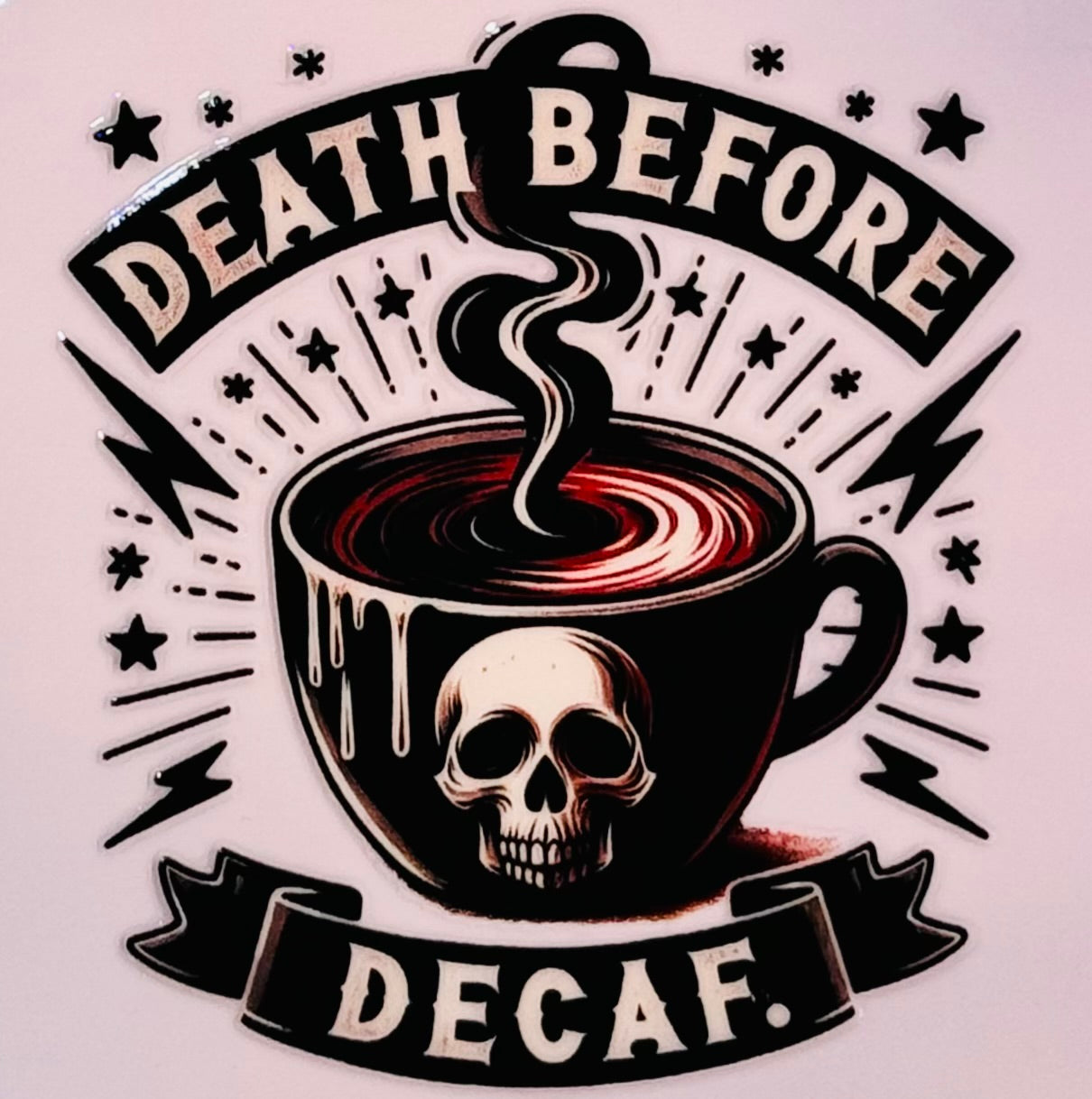 Café Cup Decals – Latte Vibes, Espresso Aesthetic & Coffee Lover Energy 🤎✨