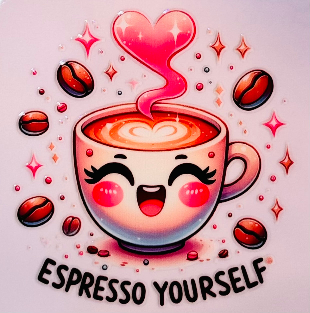 Café Cup Decals – Latte Vibes, Espresso Aesthetic & Coffee Lover Energy 🤎✨