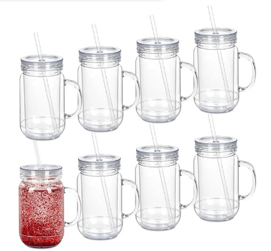 Customizable Mason Jar Tumbler 20oz