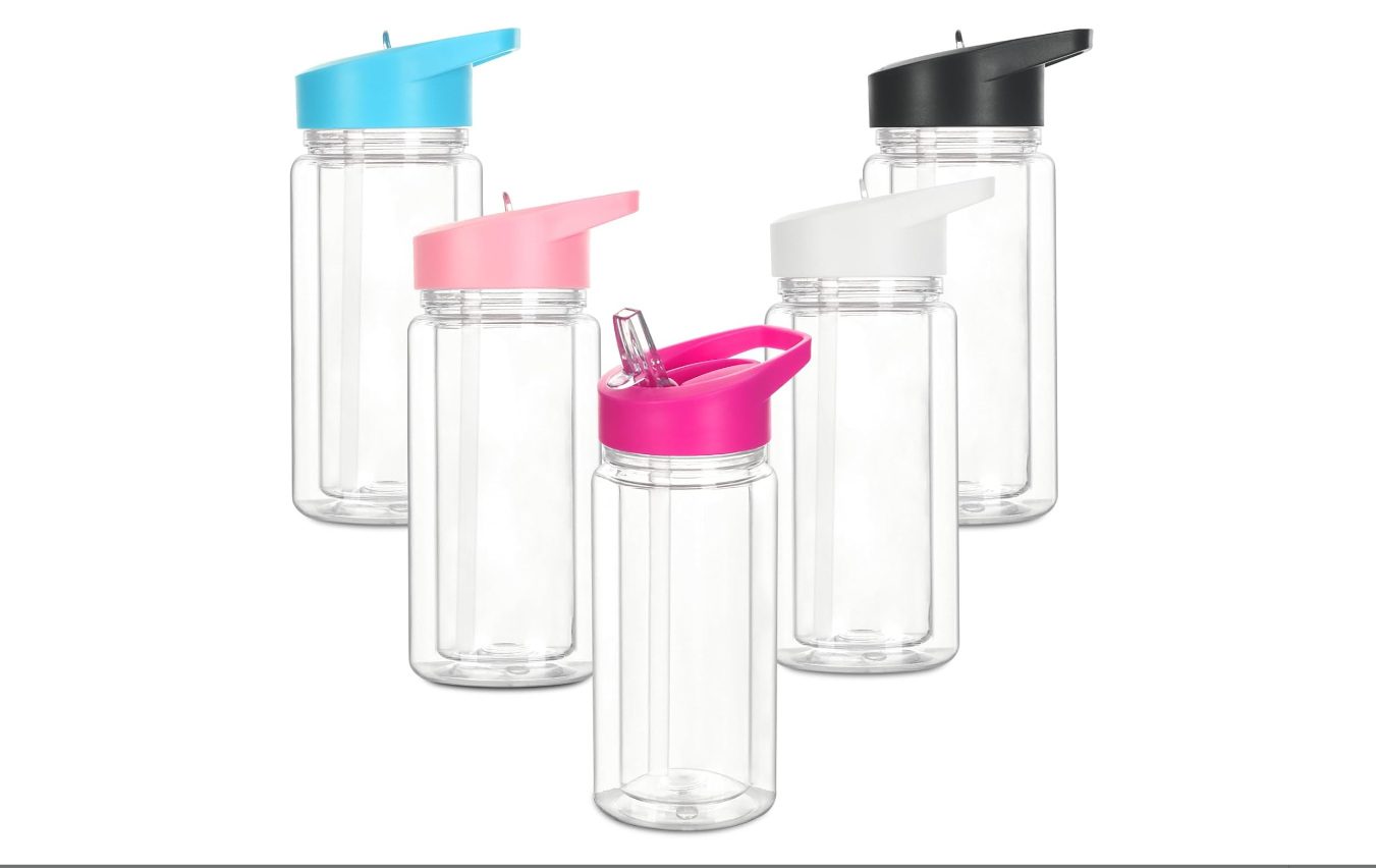 Kids Cup 10.oz Sippy Cup Acrylic Snow Globe